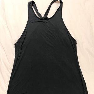 VGUC lululemon black racerback tank